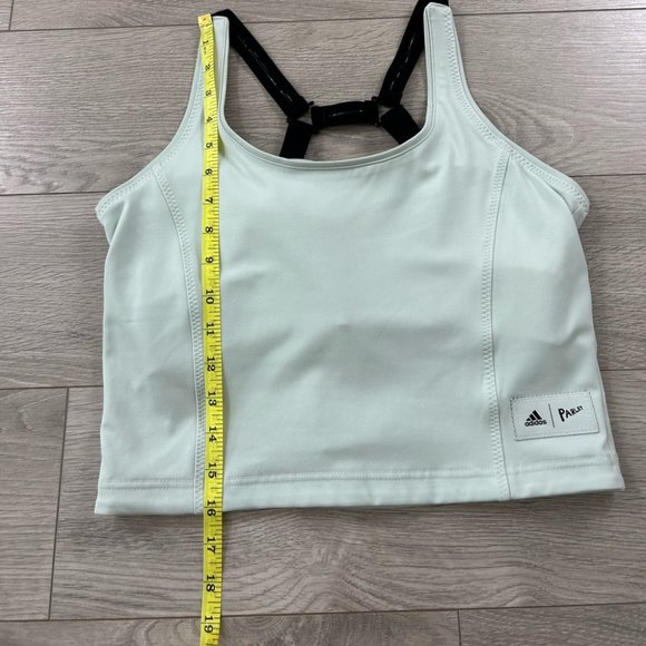 Adidas Parley Run For The Oceans Cropped Tank Top - Picture 8 of 13